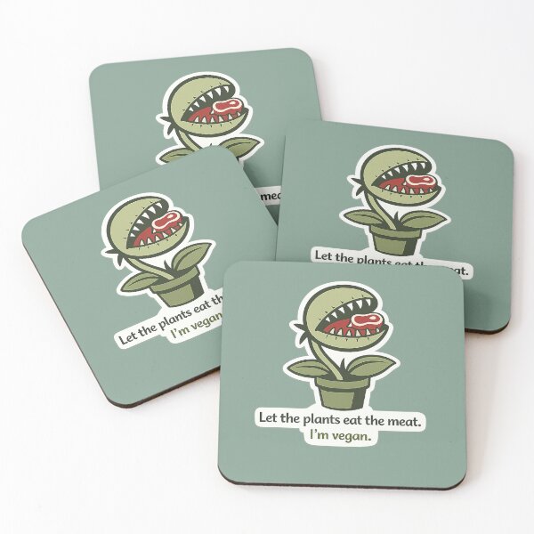 Item preview, Let the Plants Eat the Meat –  Carnivorous Plant designed and sold by LuluLeb.