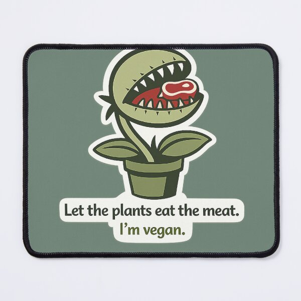 Item preview, Let the Plants Eat the Meat – Carnivorous Plant designed and sold by LuluLeb.