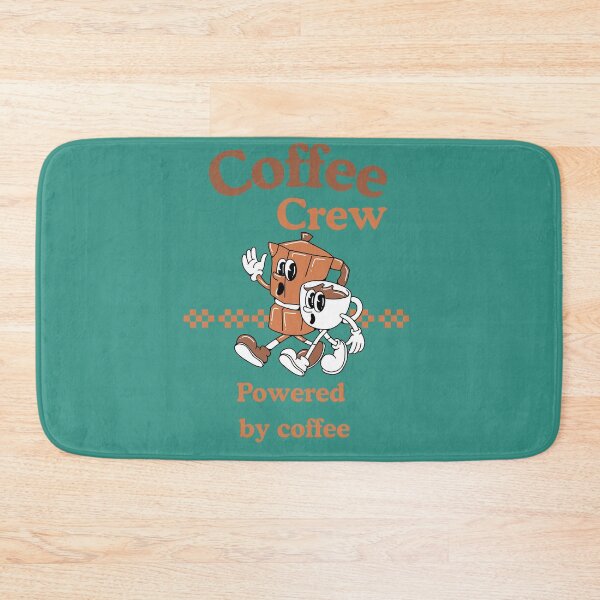 Item preview, Coffee Crew – Powered by Coffee Funny Coffee Lover Design designed and sold by Negisandeep studio.
