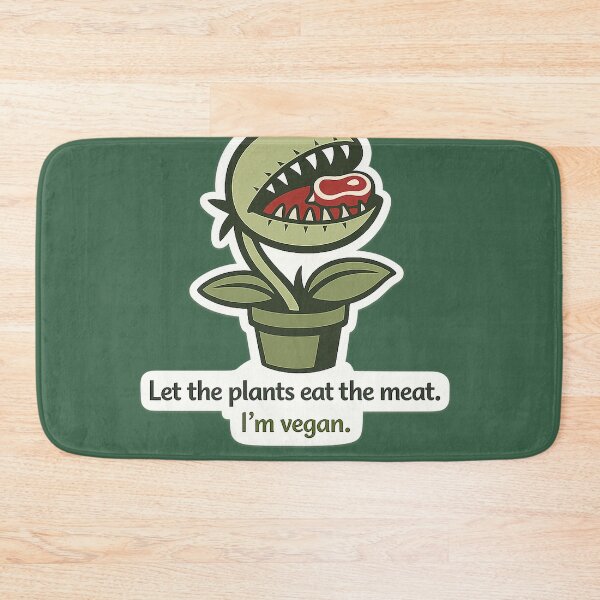 Item preview, Let the Plants Eat the Meat –  Carnivorous Plant designed and sold by LuluLeb.