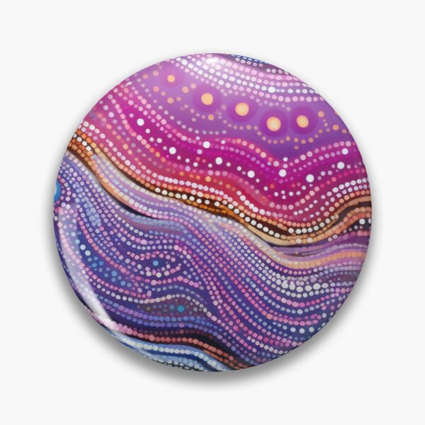 Item preview, Aboriginal Inspired Dot Art - Midnight Ways designed and sold by GrinGalore.