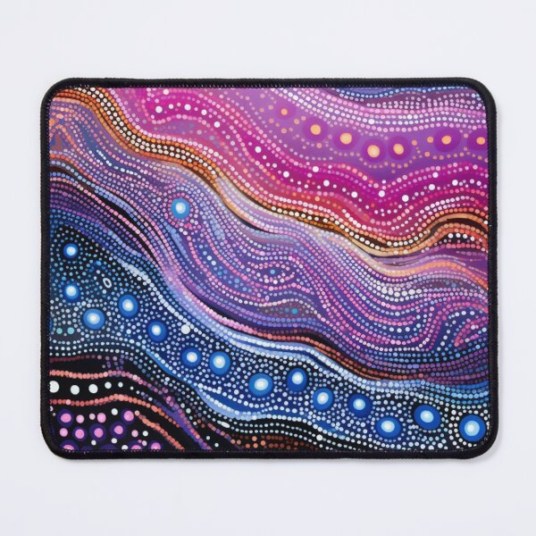 Item preview, Aboriginal Inspired Dot Art - Midnight Ways designed and sold by GrinGalore.
