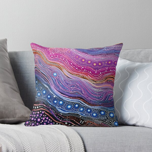 Item preview, Aboriginal Inspired Dot Art - Midnight Ways designed and sold by GrinGalore.