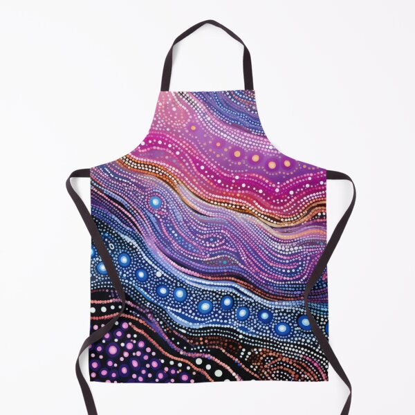 Item preview, Aboriginal Inspired Dot Art - Midnight Ways designed and sold by GrinGalore.