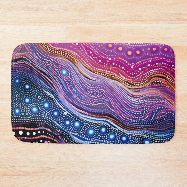 Item preview, Aboriginal Inspired Dot Art - Midnight Ways designed and sold by GrinGalore.