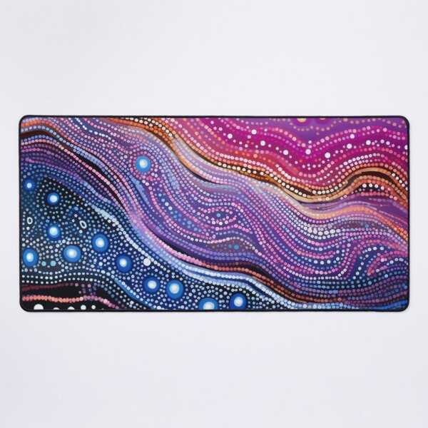 Item preview, Aboriginal Inspired Dot Art - Midnight Ways designed and sold by GrinGalore.
