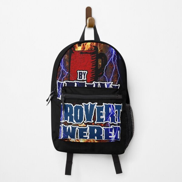 Item preview, Introvert Powered by Caffeine – Funny Coffee Introvert Design designed and sold by AreKreative.