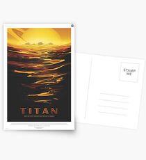 NASA Tourismus - Titan Postkarten