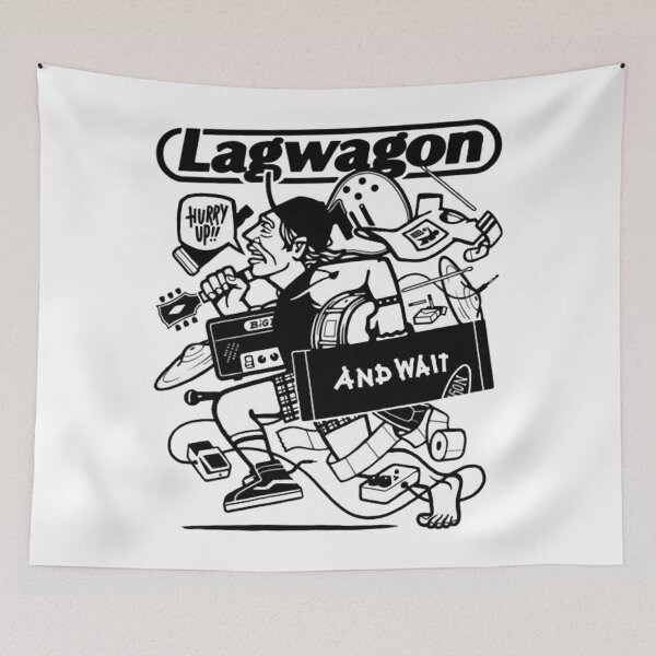 Item preview, Lagwagon Punk Band Hurry Up And Wait  designed and sold by kwamelevi.