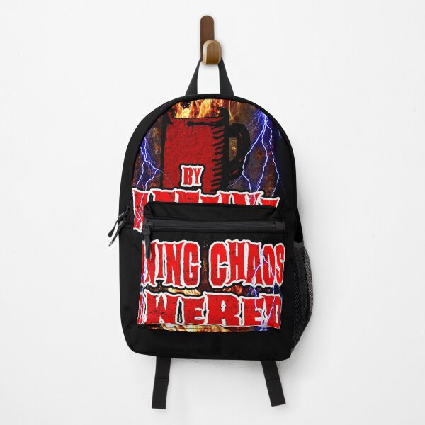 Item preview, Morning Chaos Powered by Caffeine – Funny Coffee Energy Design designed and sold by AreKreative.