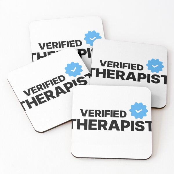 Item preview, VERIFIED THERAPIST designed and sold by GriffinRey.