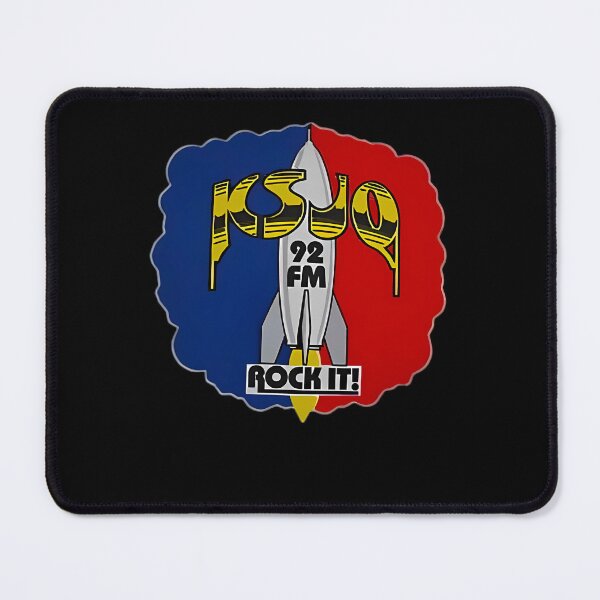 Item preview, KSJO 92 FM Rock It! Vintage decal designed and sold by MBM Fashion.