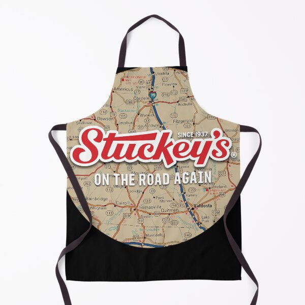 Item preview, Stuckey's on the road again - map circles stickers and more designed and sold by MBM Fashion.