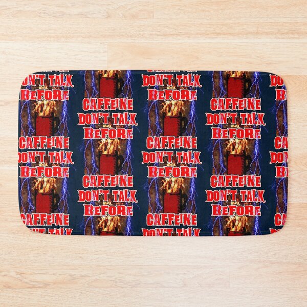 Item preview, Don’t Talk Before Caffeine – Funny Morning Coffee Design designed and sold by AreKreative.
