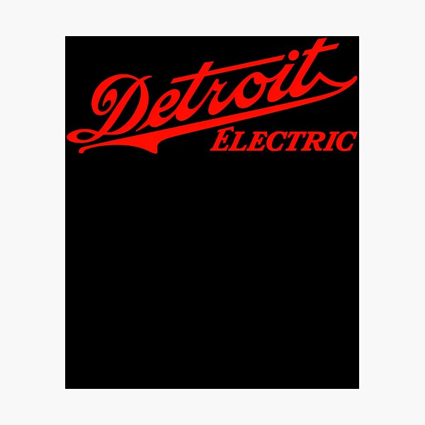 Item preview, Detroit Electric Vintage Logo  designed and sold by MBM Fashion.