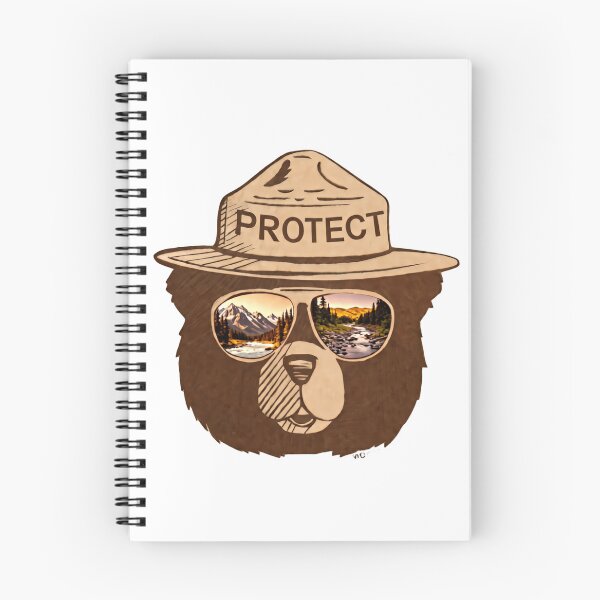 Item preview, Protect Our National Parks Freedom Bear Resist Anti Fascist Defender designed and sold by SkeletonsDanger.