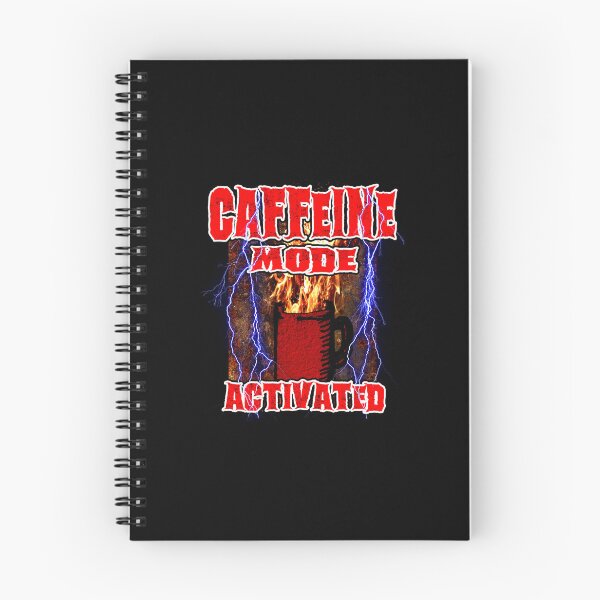 Item preview, Caffeine Mode Activated – Funny Coffee Energy Design designed and sold by AreKreative.