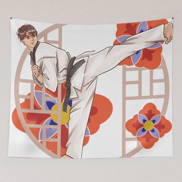 Item preview, Taekwondo High Kick - Mastery and Power designed and sold by Kanniax.