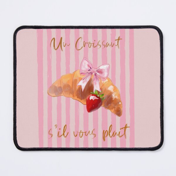 Item preview, Strawberry Bow Croissant  designed and sold by Leatextileart.