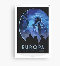 NASA Tourism - Europa Canvas Print