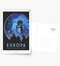 NASA Tourismus - Europa Postkarten