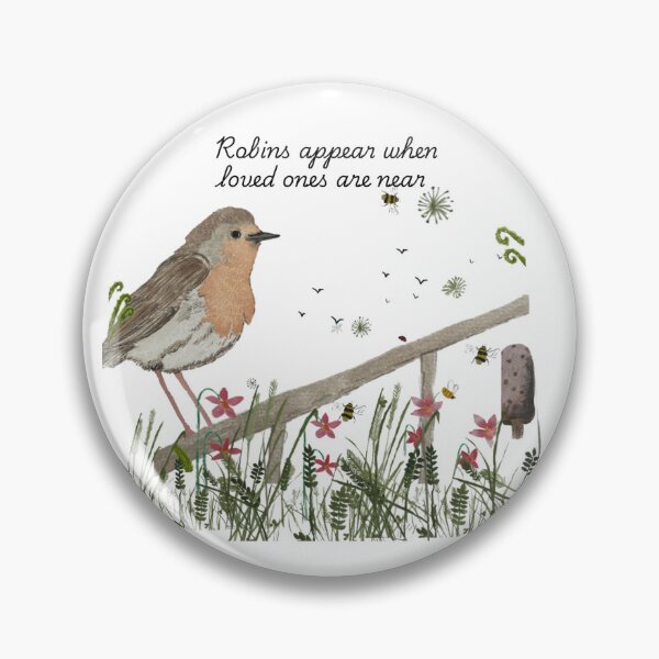 Item preview, Robins appear when loved ones are near  designed and sold by Uniquelytiki.