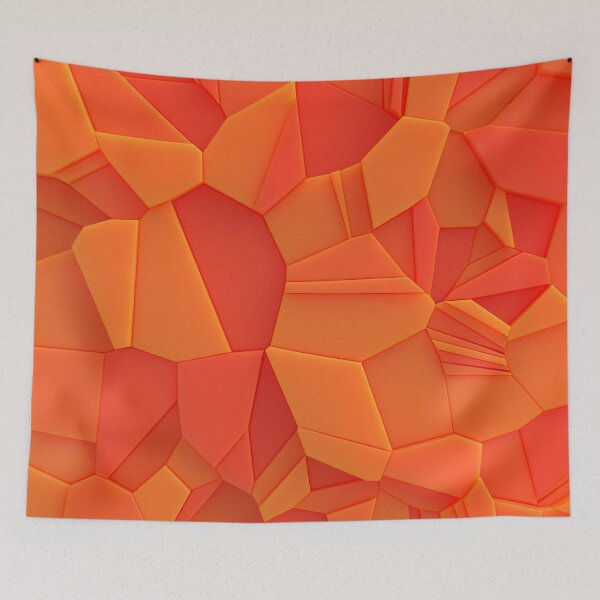 Item preview, Fragment relief orange-tangerine designed and sold by lathspell.