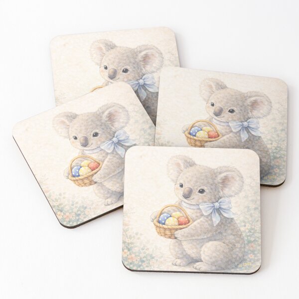 Item preview, Koala Easter – Cute Australian Wildlife Illustration designed and sold by inspired-works.