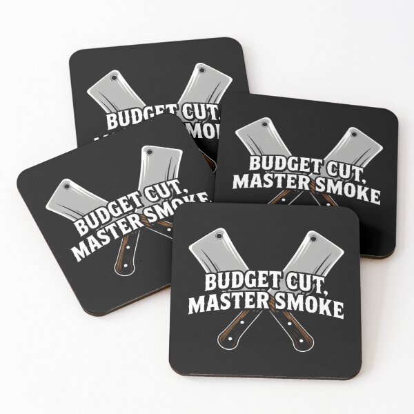Item preview, Budget Cut Master Smoke Cleaver Graphic designed and sold by SplashTastic.