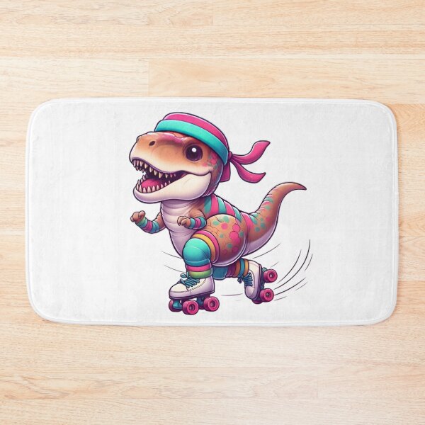 Item preview, Retro 90s Dinosaur on Roller Skates - Vintage Skater Aesthetic designed and sold by AlanyaArtX.