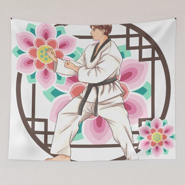 Item preview, Taekwondo Defense - Strength and Serenity designed and sold by Kanniax.