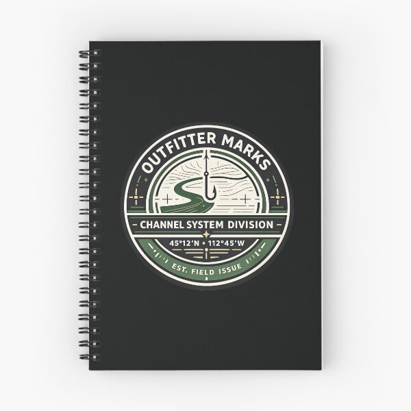 Item preview, Outfitter Marks Channel System Division Fishing Badge designed and sold by EimSol.