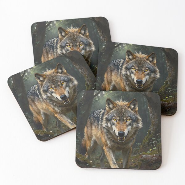 Item preview, Wolf in the woods designed and sold by Judith Murphy.