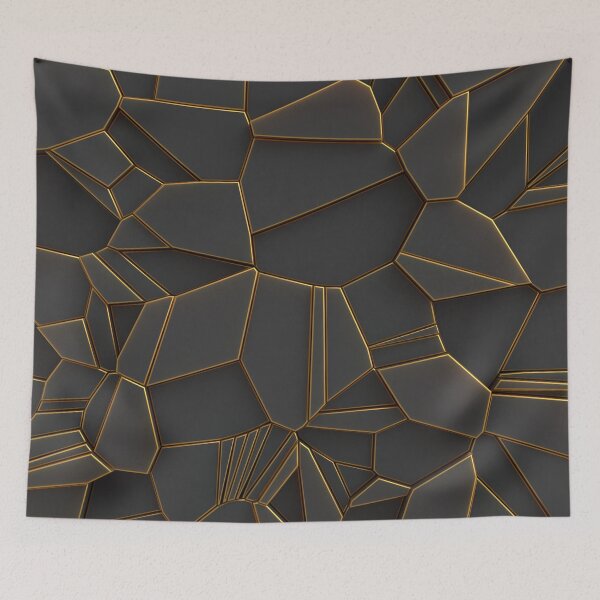 Item preview, Black and gold splinter relief designed and sold by lathspell.
