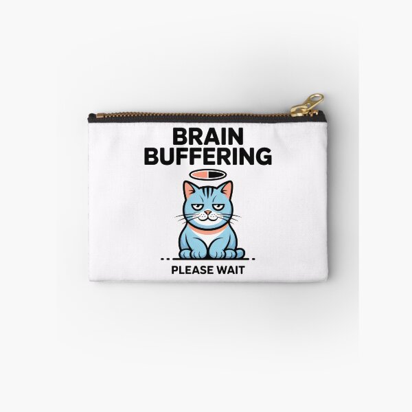 Item preview, Brain Buffering Sarcastic Cat Loading designed and sold by SplashTastic.