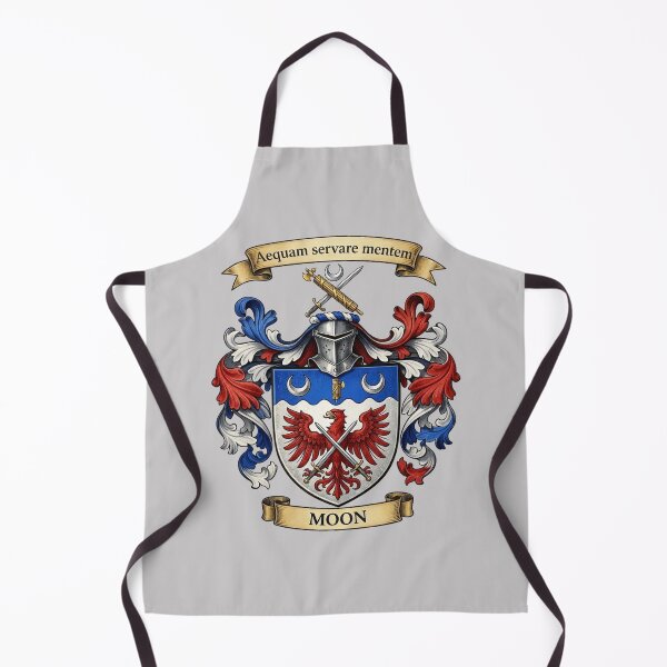 Item preview, The Moon Family Coat of Arms designed and sold by BagTown Clans.