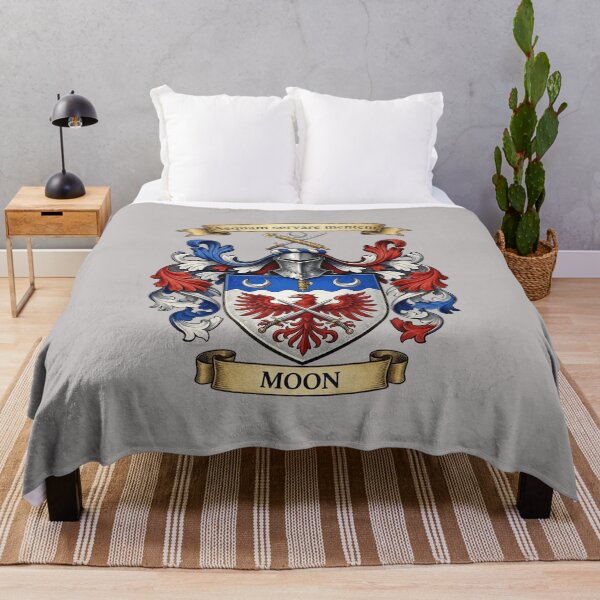 Item preview, The Moon Family Coat of Arms designed and sold by BagTown Clans.