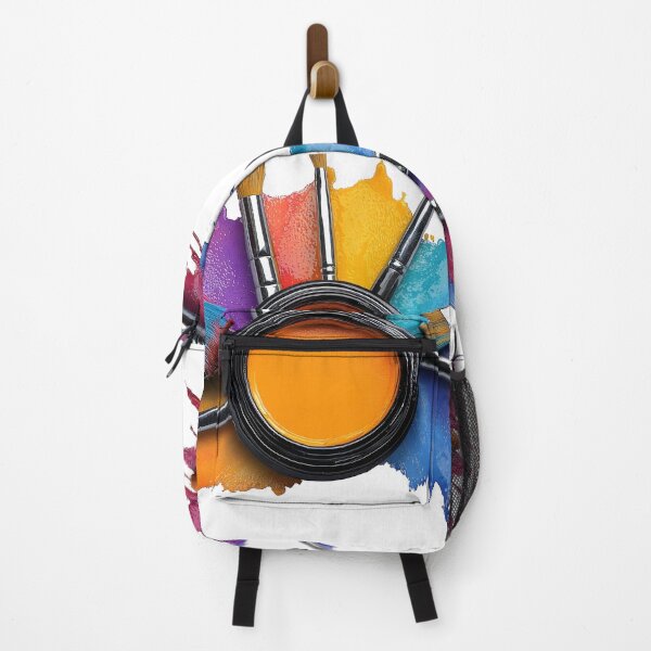 Item preview, Colorful Paint Splash With Brushes designed and sold by Angellacelin.