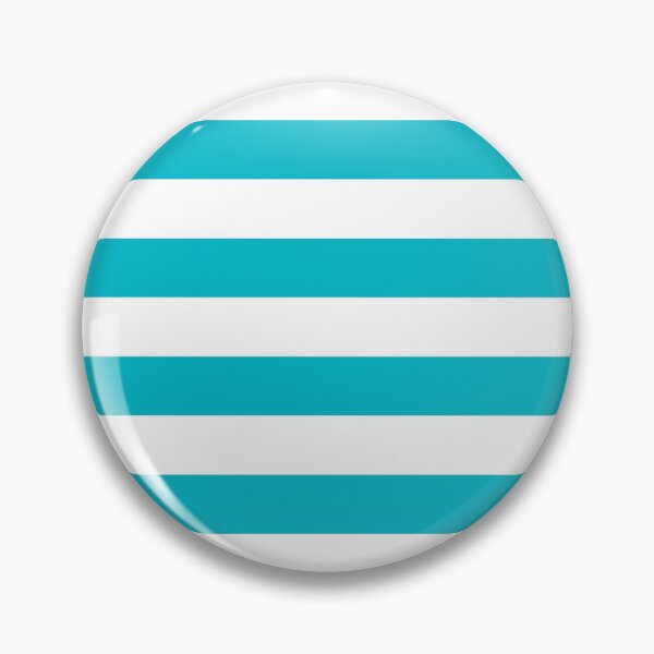 Item preview, Striped White And Cyan Pattern designed and sold by pattern-archive.