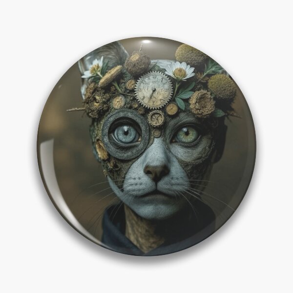 Item preview, MANICPunk CLOCK KITTY designed and sold by Manicmomma78.