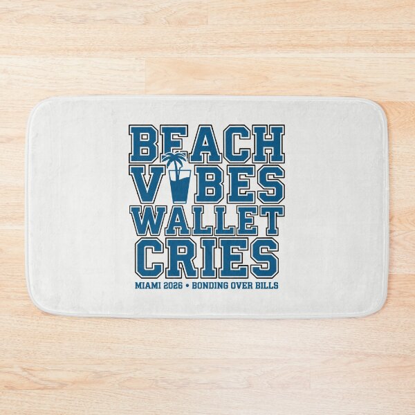 Item preview, Beach Vibes Wallet Cries Miami Vacation designed and sold by SplashTastic.