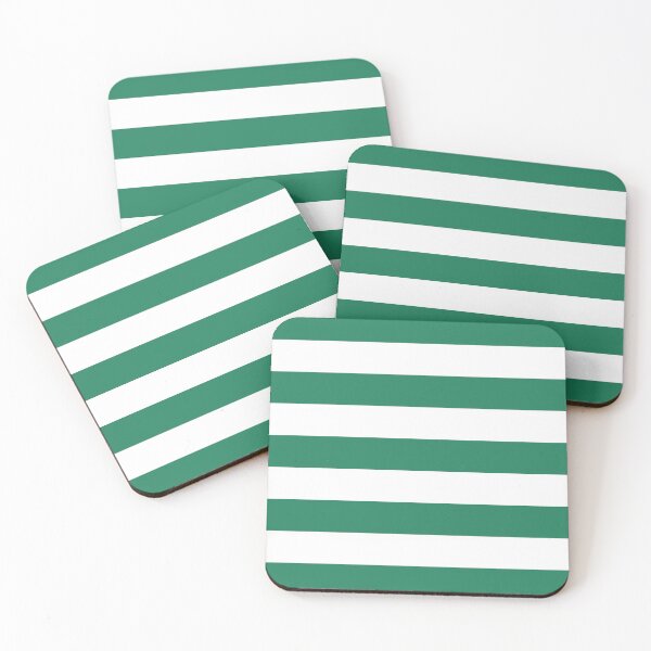 Item preview, Striped White And Green Pattern designed and sold by pattern-archive.