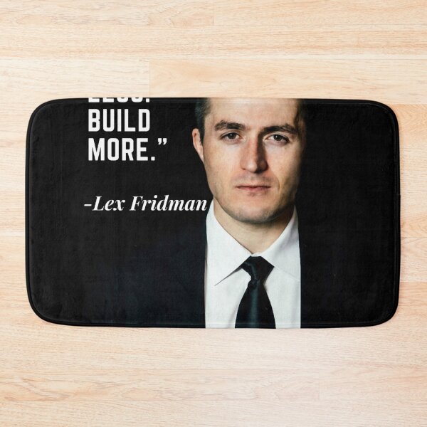 Item preview, Lex Fridman Podcast Complain Less Build More designed and sold by Memodtee.
