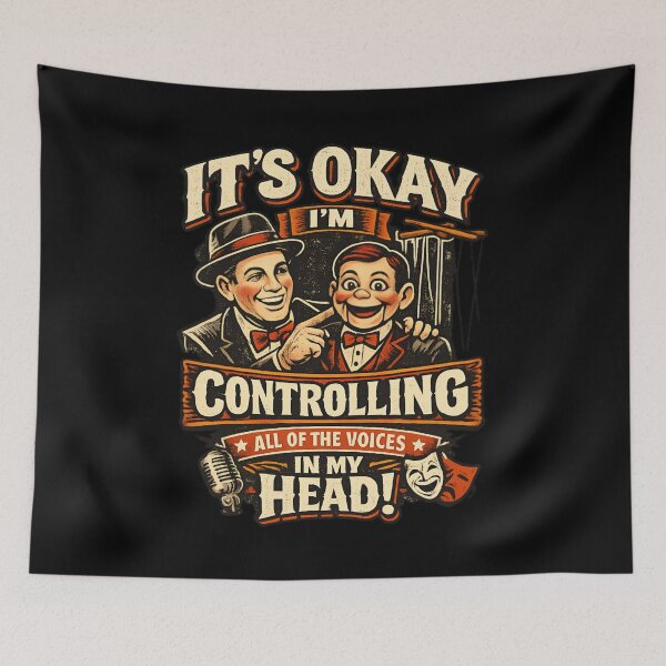Item preview, Funny Ventriloquist - Ventriloquism humor designed and sold by SidTastic .