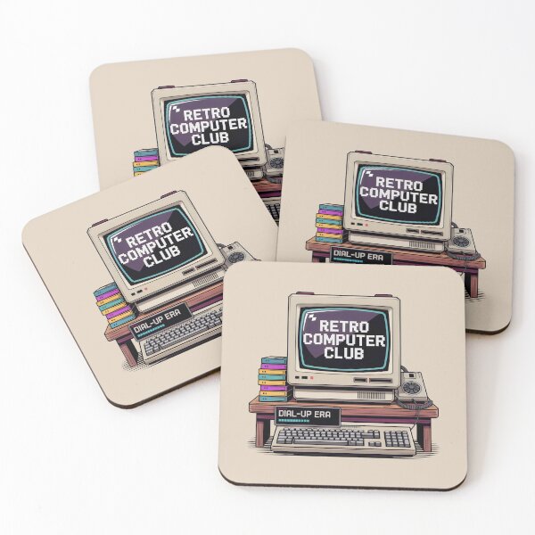 Item preview, Retro Computer Club Dial-Up Era designed and sold by SplashTastic.