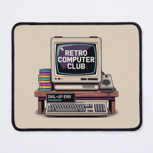 Item preview, Retro Computer Club Dial-Up Era designed and sold by SplashTastic.