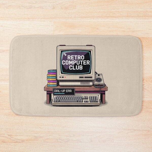 Item preview, Retro Computer Club Dial-Up Era designed and sold by SplashTastic.