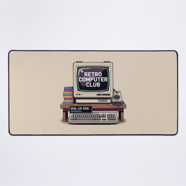 Item preview, Retro Computer Club Dial-Up Era designed and sold by SplashTastic.