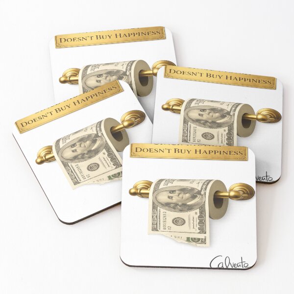 Item preview, Since Money Doesn’t Buy Happiness designed and sold by Calvente Artworks .