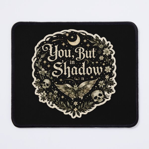 Item preview, "You, But In Shadow" Vintage Moth Skull Etching designed and sold by SoulOfTrees.